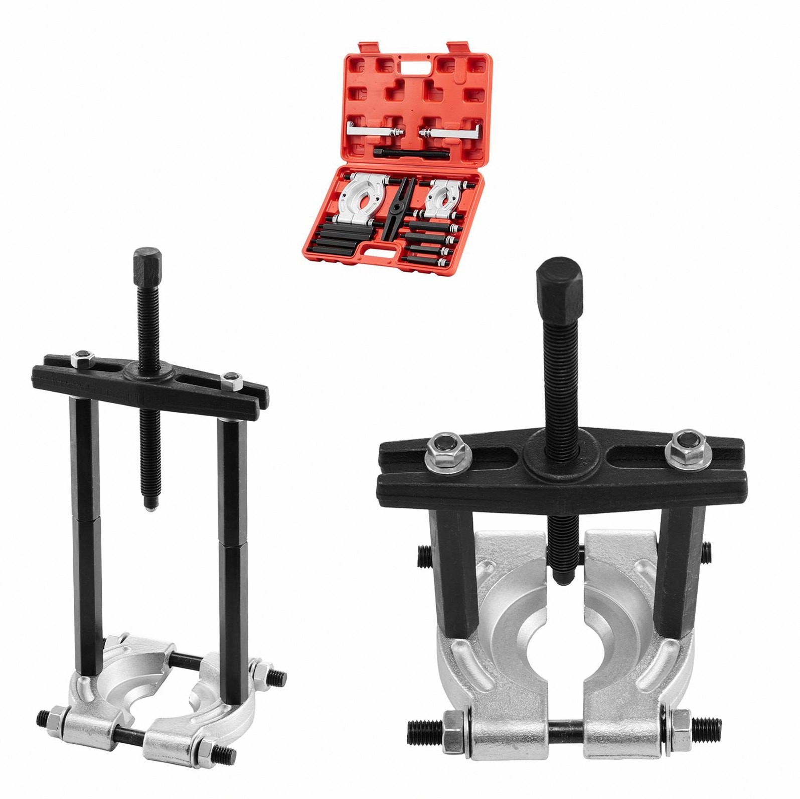 5-Ton Force Bearing Puller Kit Heat-Treated Steel