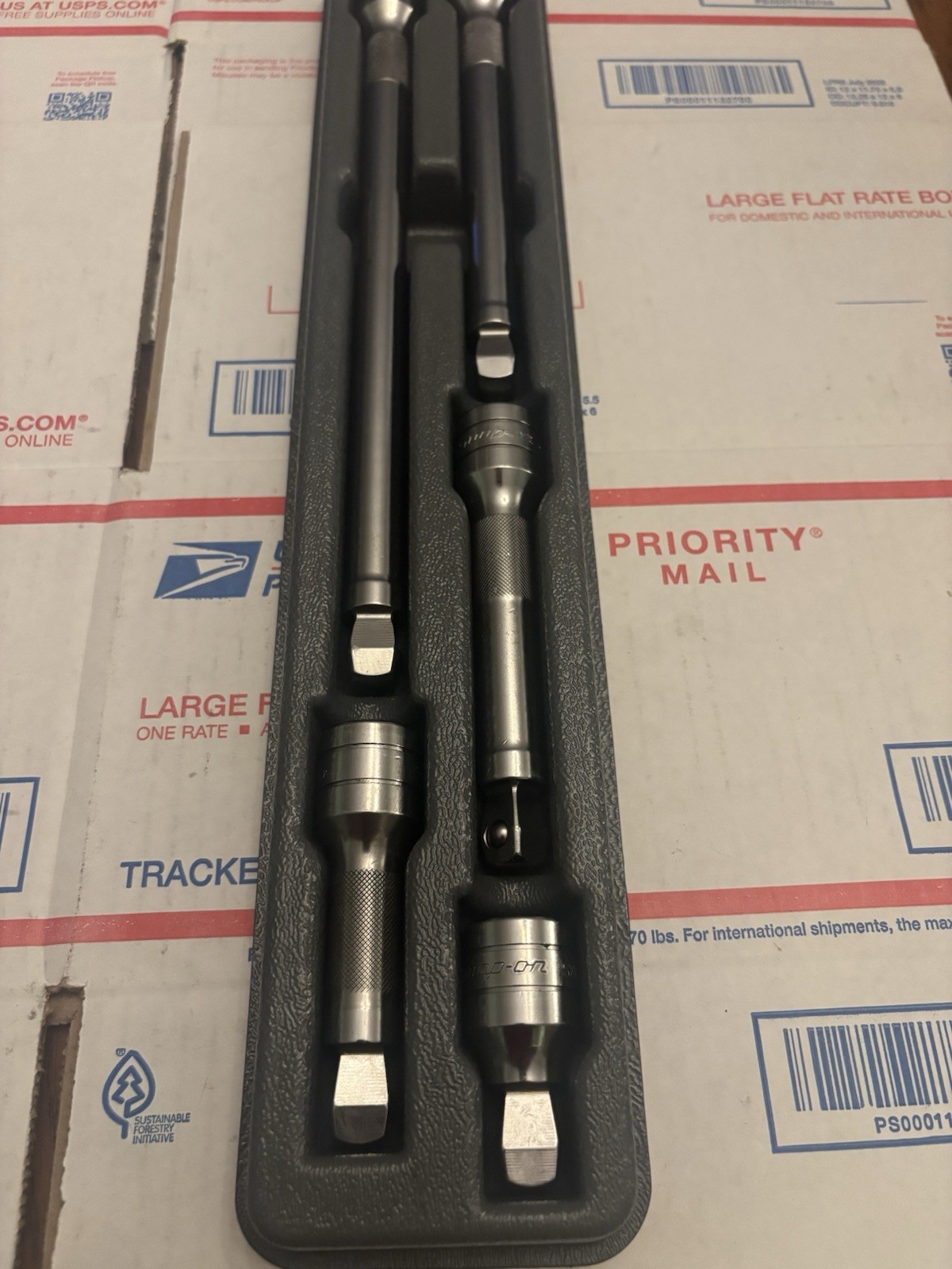 Snap On 1/2″ Drive 5 PC Extension Set PAKTY280, SXK2, SXK3, SXK5, SXK8, SXK11