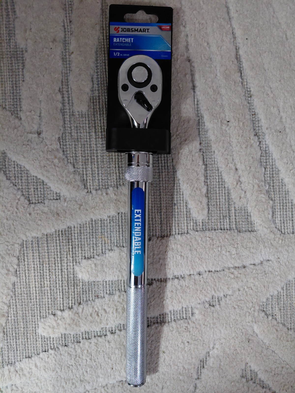 JobSmart 1/2″ Drive Extendable Ratchet Socket Wrench Tool–Heavy Duty NEW