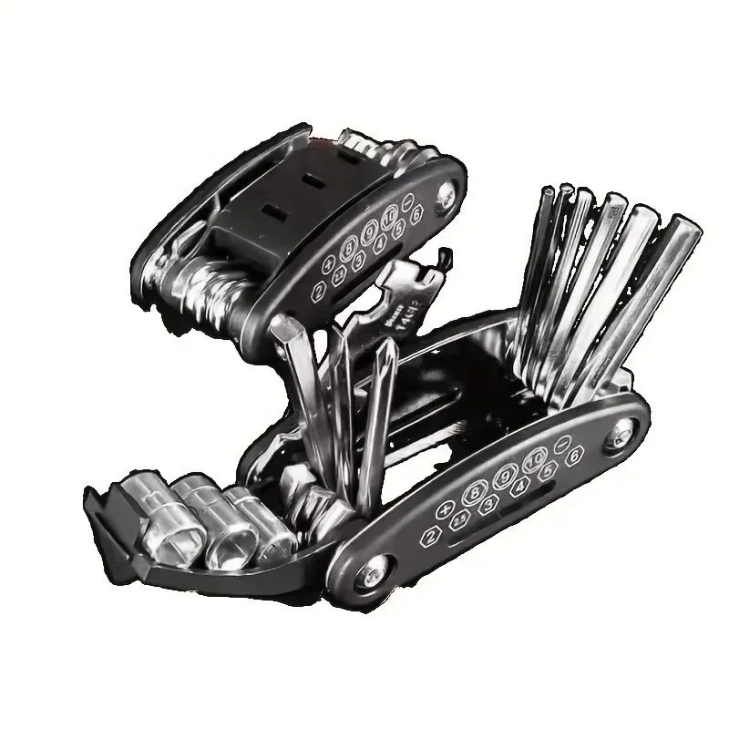 16-in-1 Socket Wrench Set – Rotating Head, Durable Steel for Car & Home Repairs