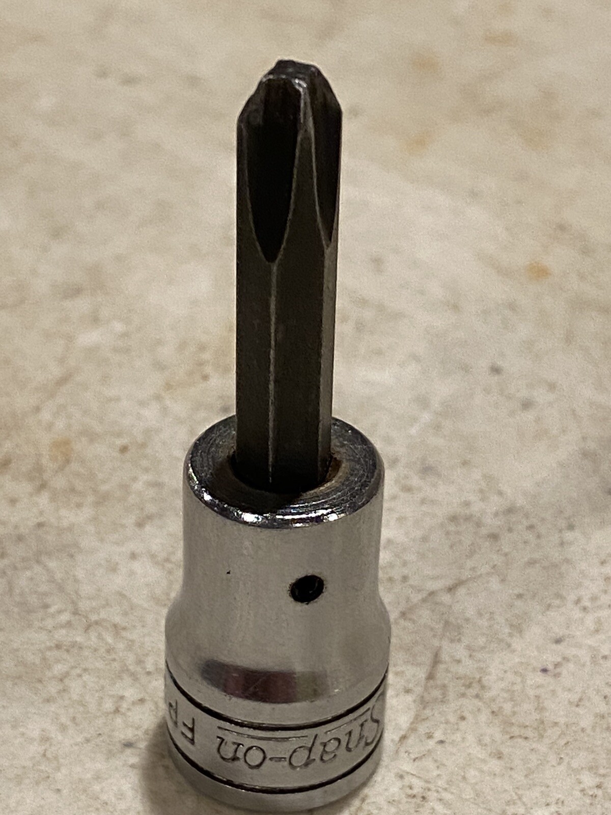 Snap on Tools USA FP32A 3/8″ Drive Phillips #3 Chrome Bit Socket