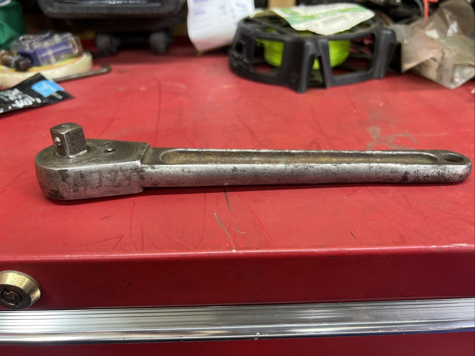 SNAP-ON RARE US GOV’T 1945 G RATCHET NO. 71 N 1/2″ DRIVE SNAP ON