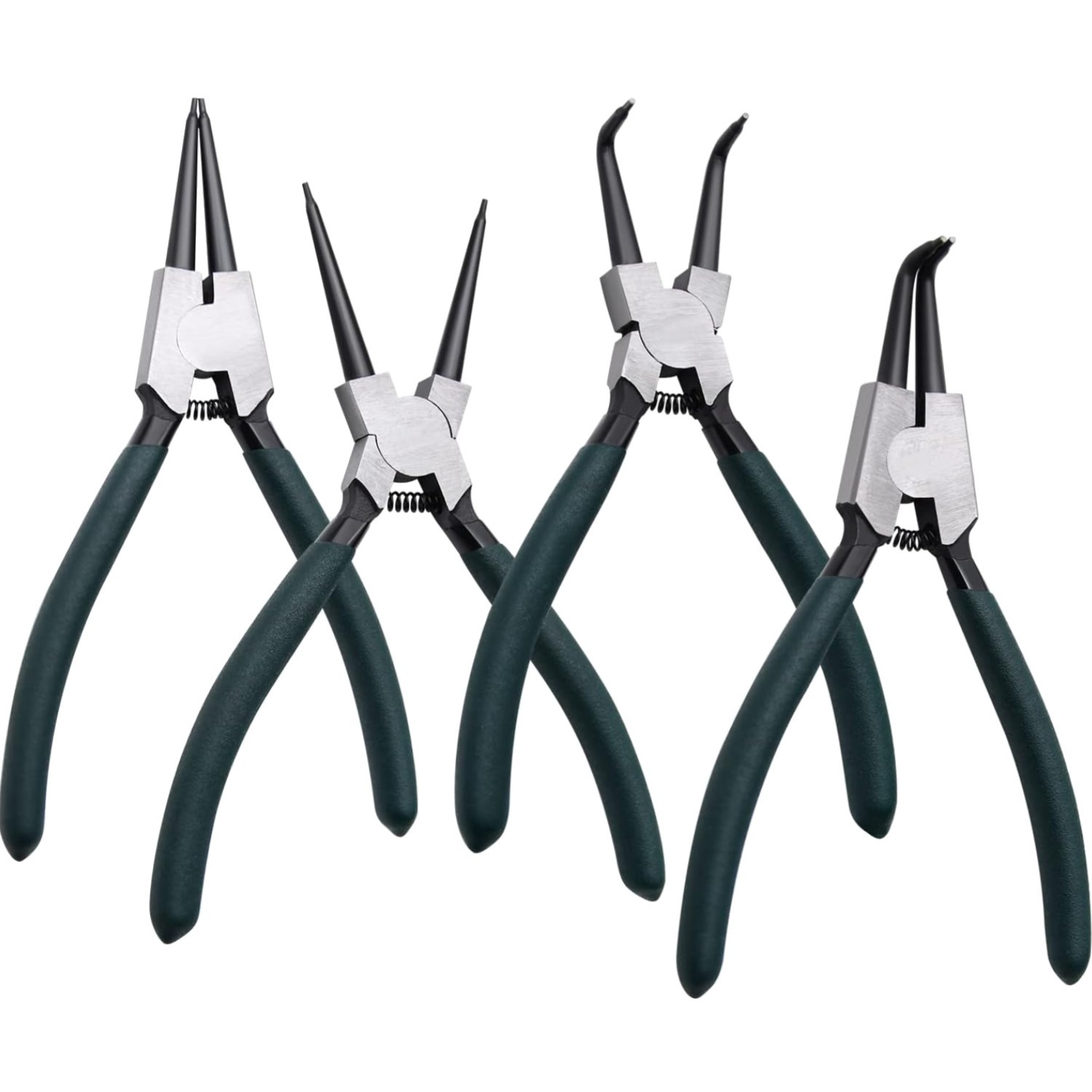 Snap Ring Pliers Set 4pcs 7″ Internal External Circlip Pliers