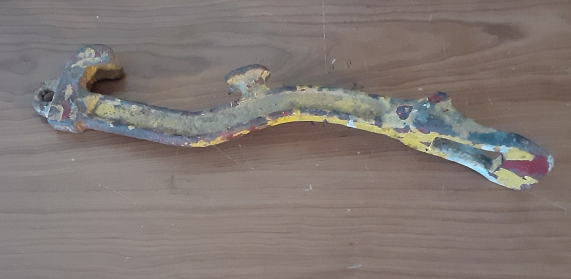 Antique Multi Wrench Tactor Tool Paint Chipped & Rusty – Nice!