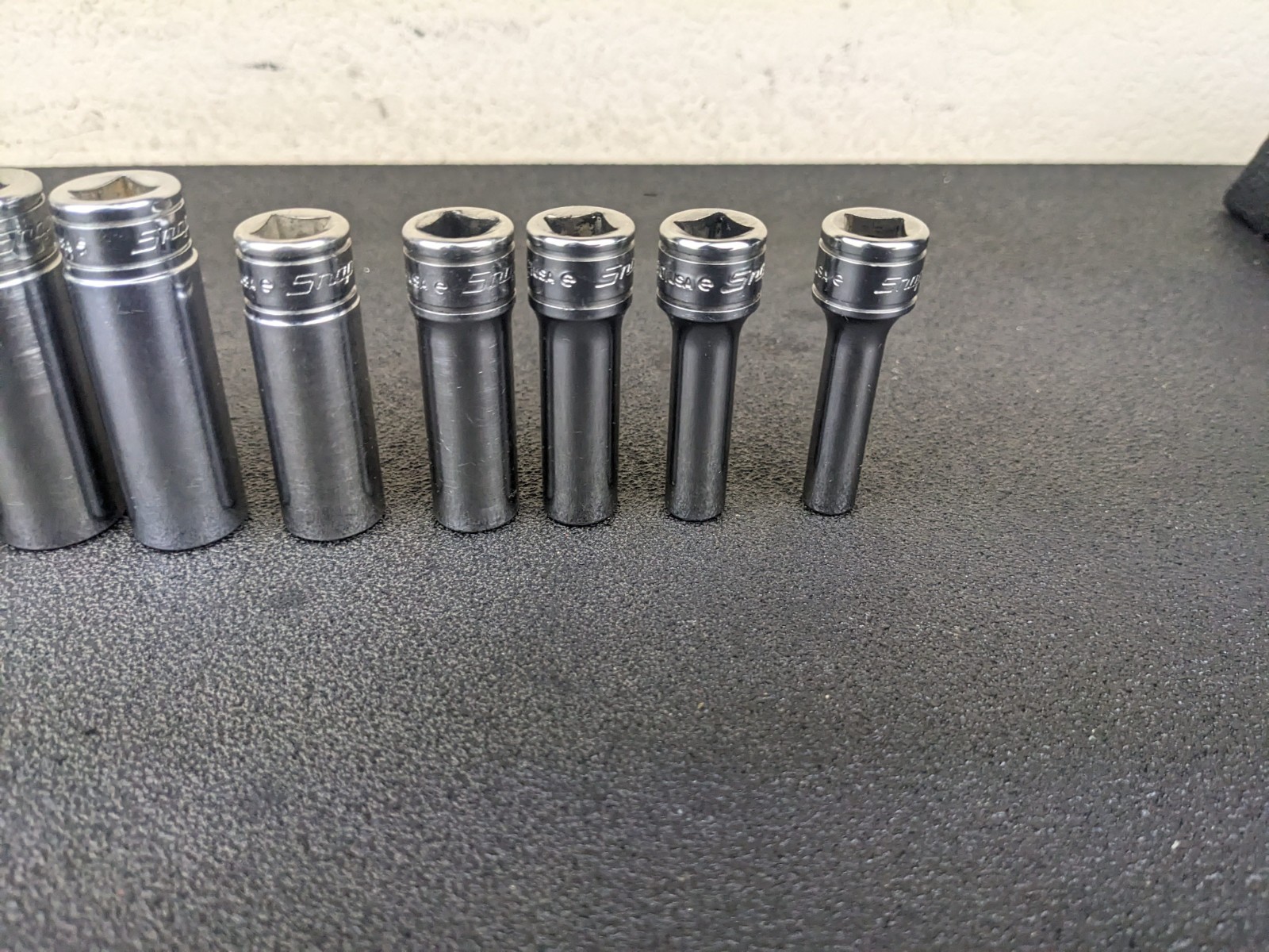 #bm403 Snap on Tools 211SFSY 3/8″ Drive Deep Chrome Socket Set Socket Set