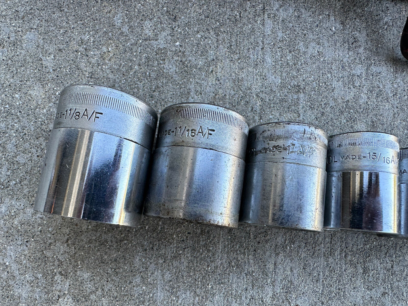 VINTAGE BRITOOL SOCKET Wrench SET Made England 1/2” Drive 20pc W Case *READ*