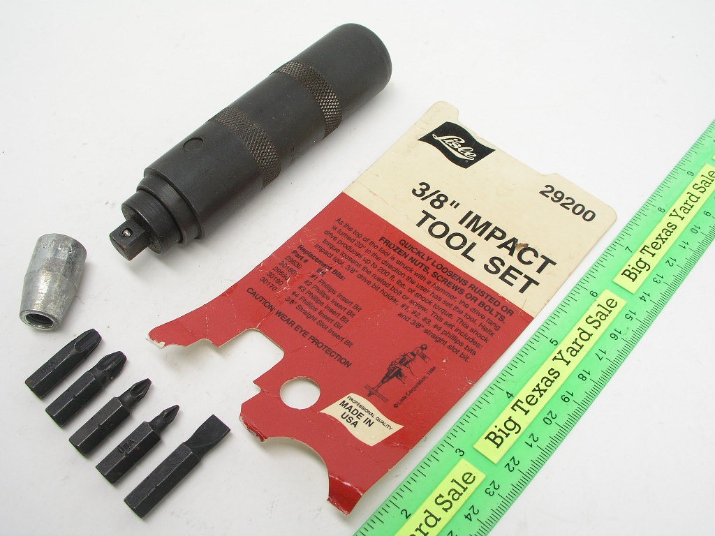3/8″ Drive Lisle 29200 Hand Impact Driver