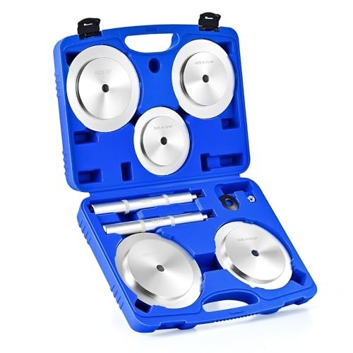 Heavy Duty Truck Hub Seal Installer Kit, 9pcs Seal Drivers for Class 7 8 Trucks