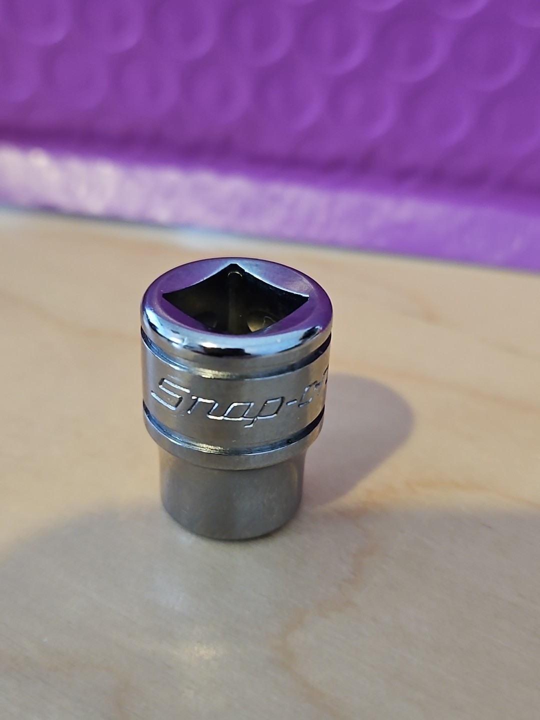 Snap-on Tools F121 3/8″ Drive 3/8″ SAE Shallow 12 Point Chrome Socket USA