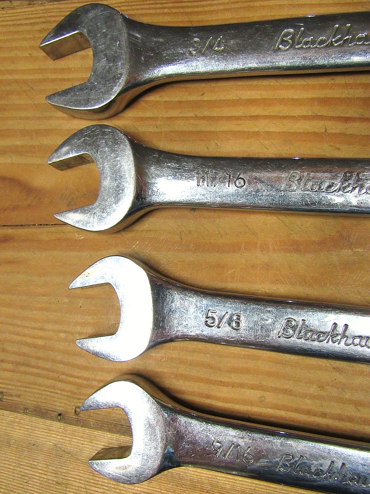 Blackhawk Ratchet Wrench Combination 7 Piece Set GOOD Condition