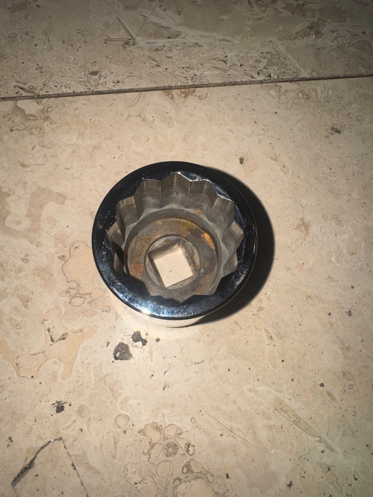 Snap-on LDH522 1 5/8” 3/4” Drive 12-Point Deep Chrome Socket Mint