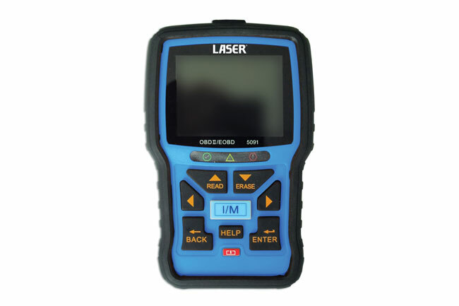 Laser 5091 EOBDII/EOBD Code Reader & Reset Tool