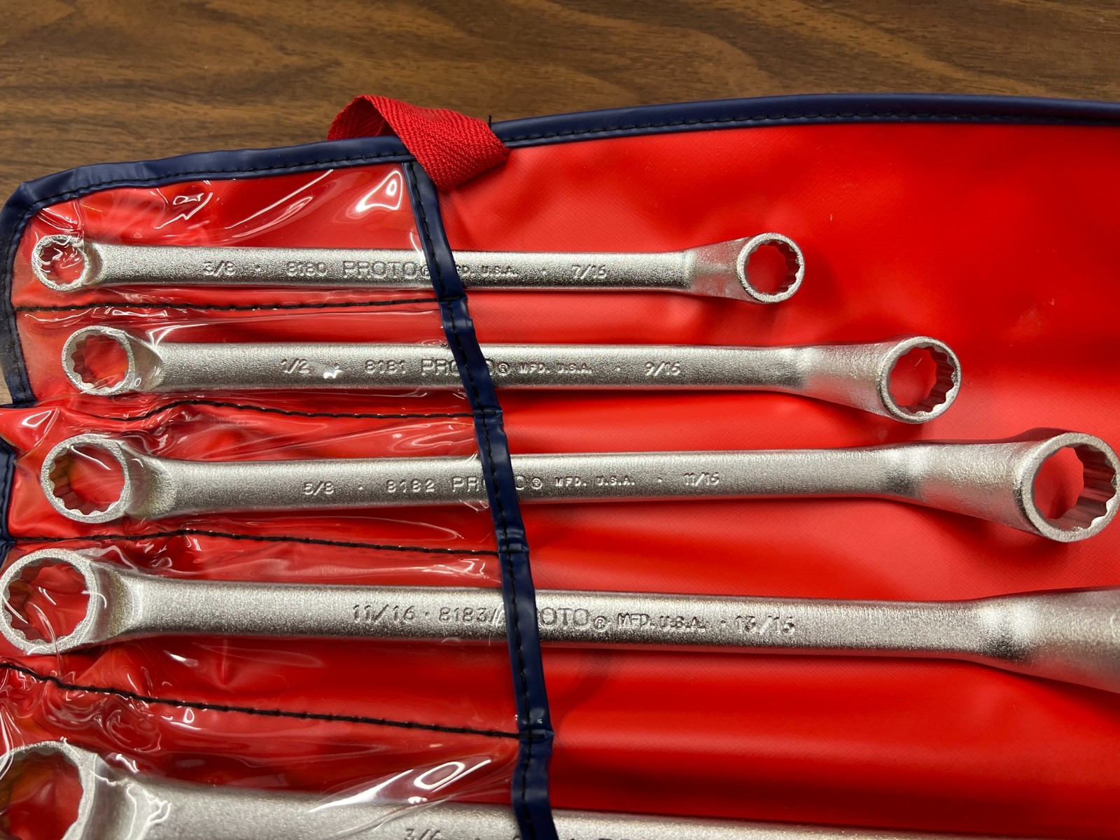Proto J8100C Deep Offset Box Wrench Set 12 Point