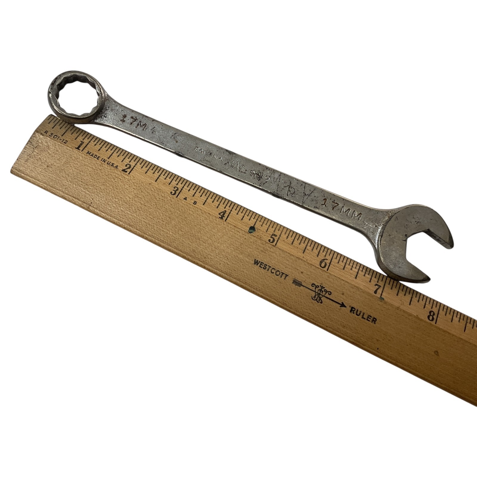 Mac Tools Combination Wrench 17mm 12 Point M17CW Sold As Pictured Mechanic Tool