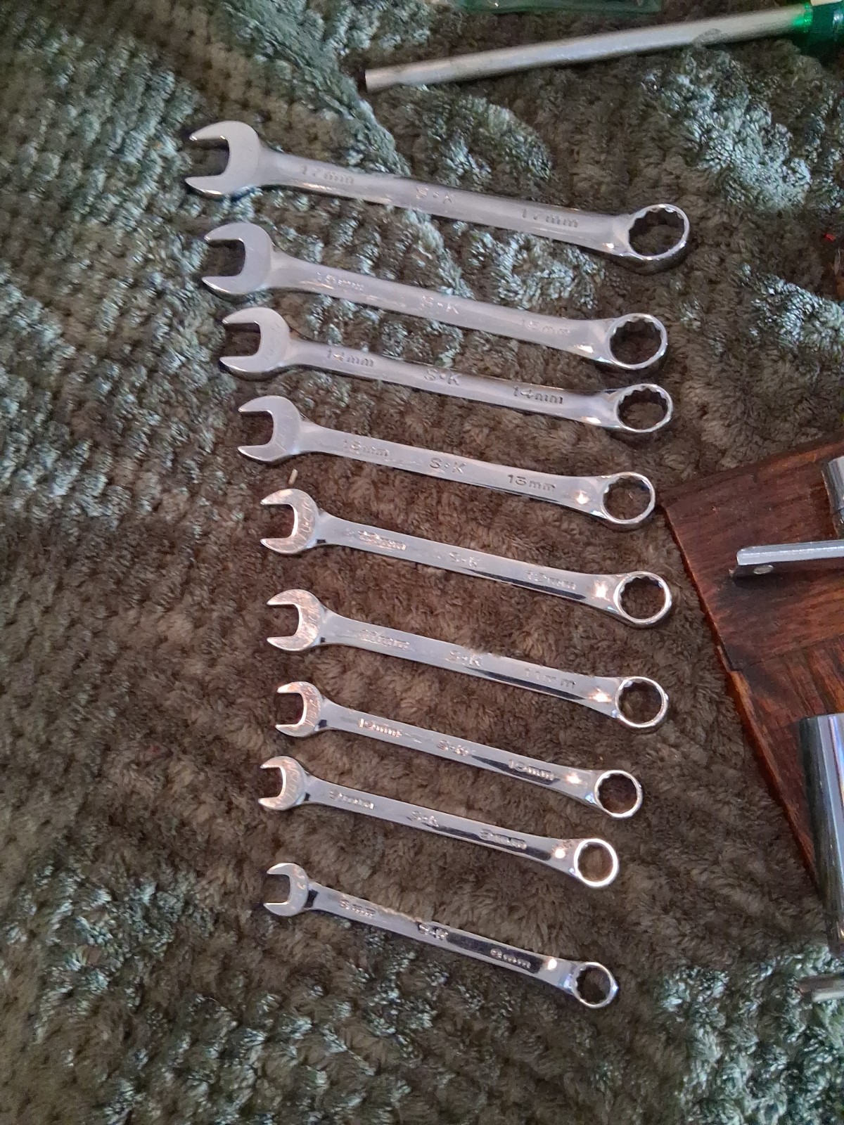 SK Tools Lot Mostly New & Used Tools ! Metric Sockets, Wrenches, Socket Drivers