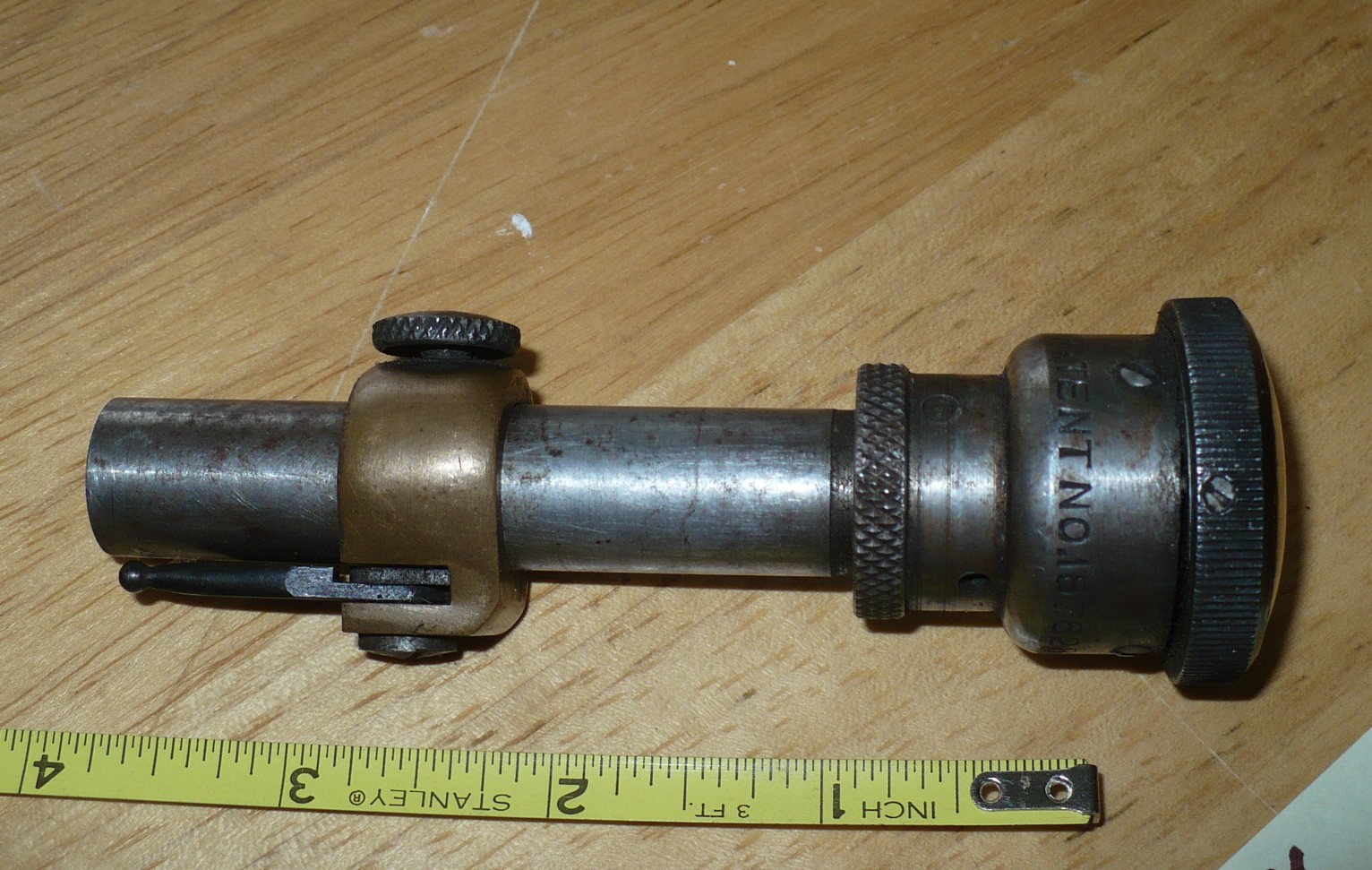 Vintage Kwik-Way Valve Seat Run Out Gauge Dial Indicator for .437 pilots 1/1000