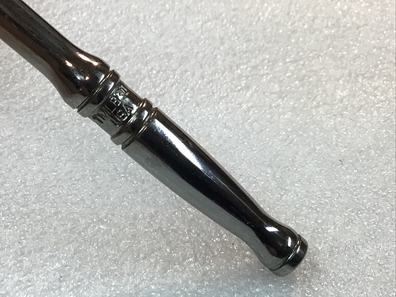 Snap-on#TML830 – 1/4” Dr., Chrome 6-1/2”Extra Long Handle Ratchet-USA-Rebuilt-