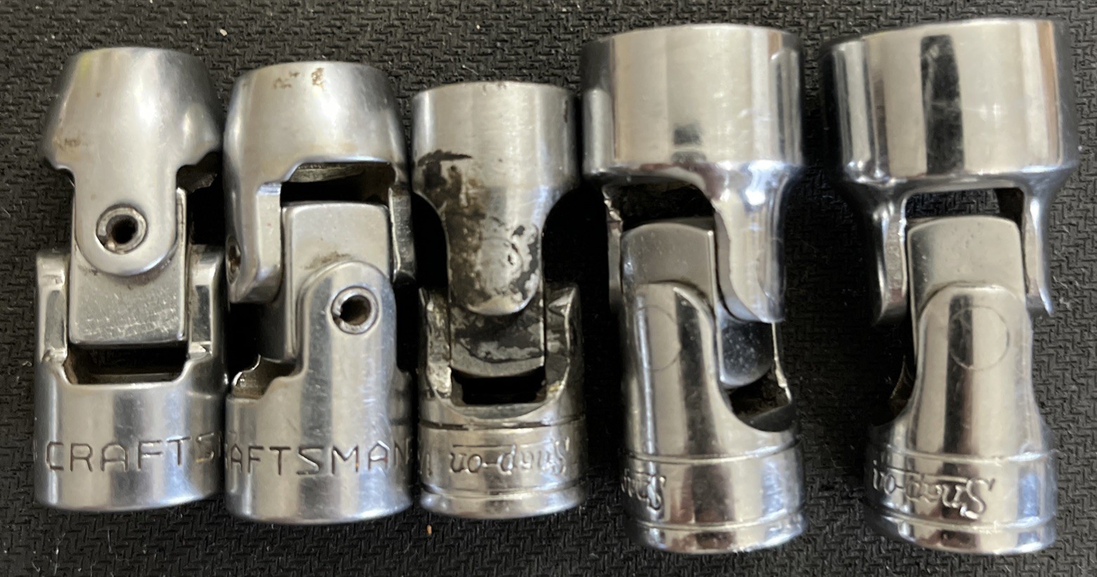 Snap On Universal Socket Set 3/8″Dr 6Pt 1/2 11/16 3/4 Craftsman US 3/8 7/16 12pt