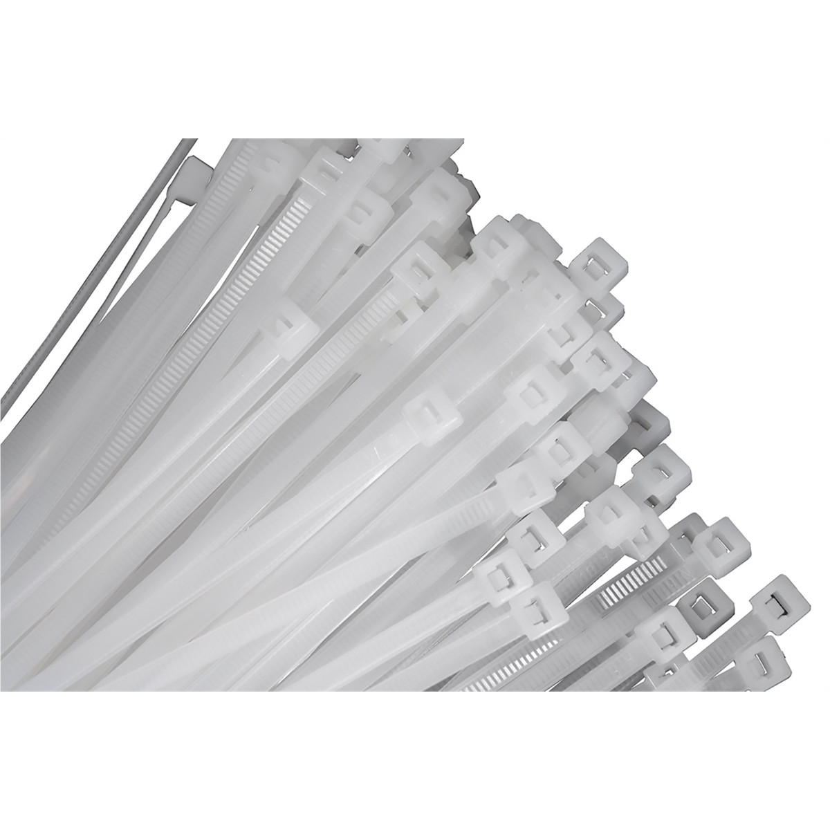 K Tool International Cable Zip Tie 7 in. Natural 100/Pack 50 lb. Tensile