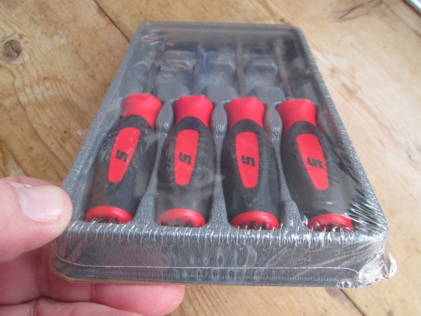 snap on mini tip torx screwdriver set classic red T8 T10 T15 T20 instinct handle