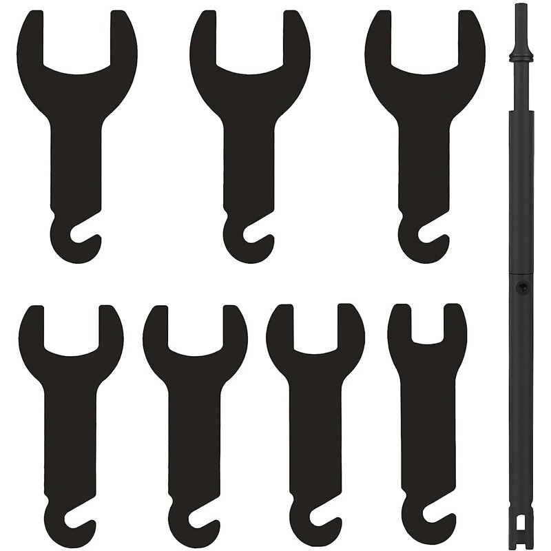 43300 Pneumatic Fan Clutch Wrench Set Removal Tool for Ford/GM/Chrysler/Jeep