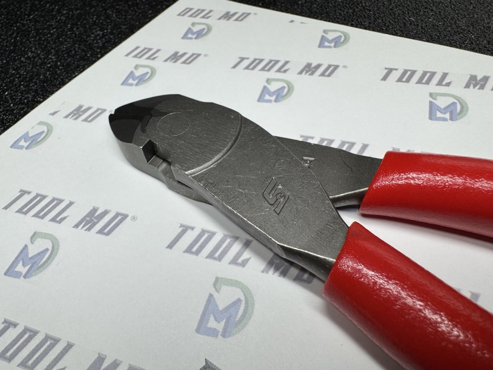 Snap-on Tools USA NEW RED Soft Grip 7″ VectorEdge Diagonal Cutter 87ACF