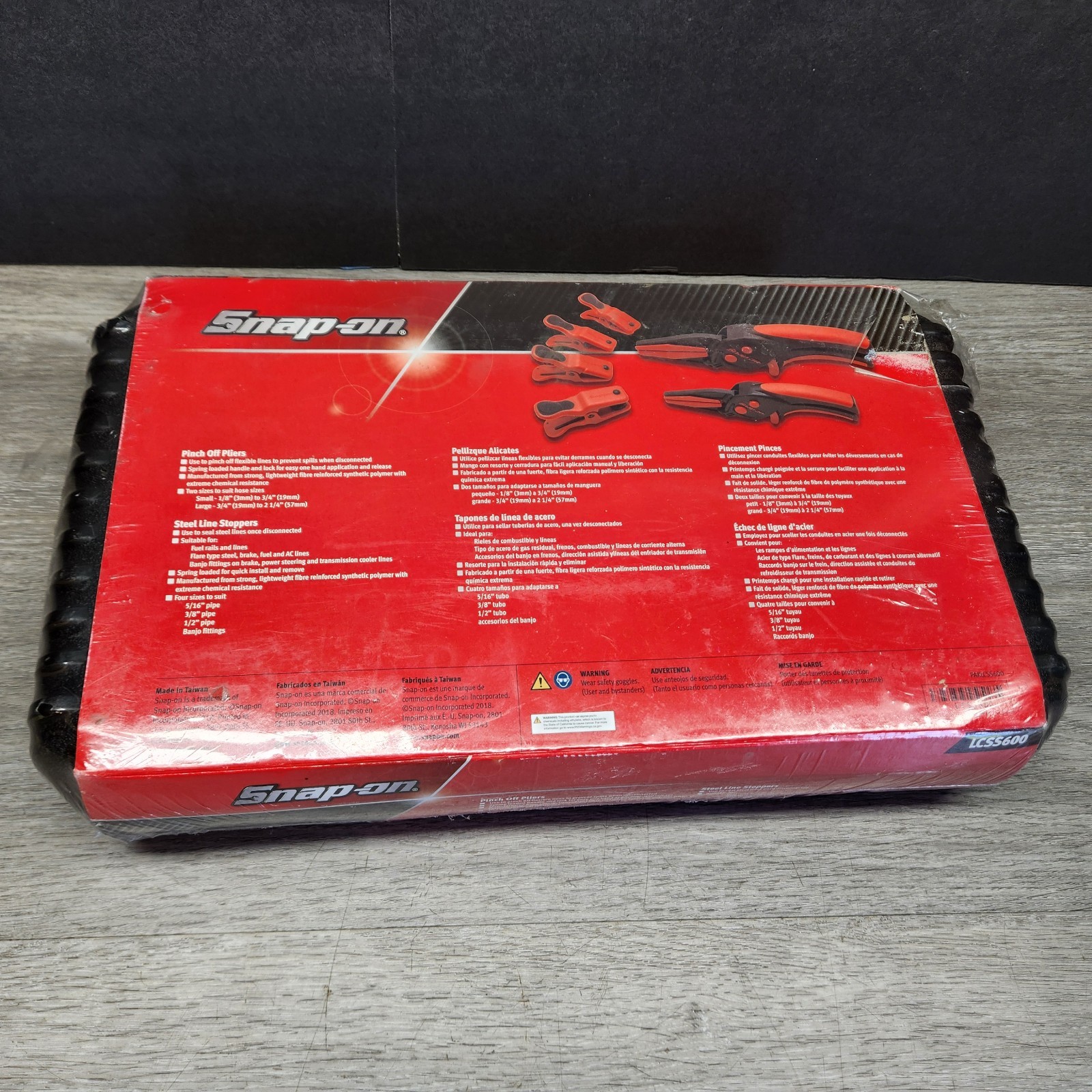 Snap-On Line Clamp Master Kit – LCSS600 Hose Coolant