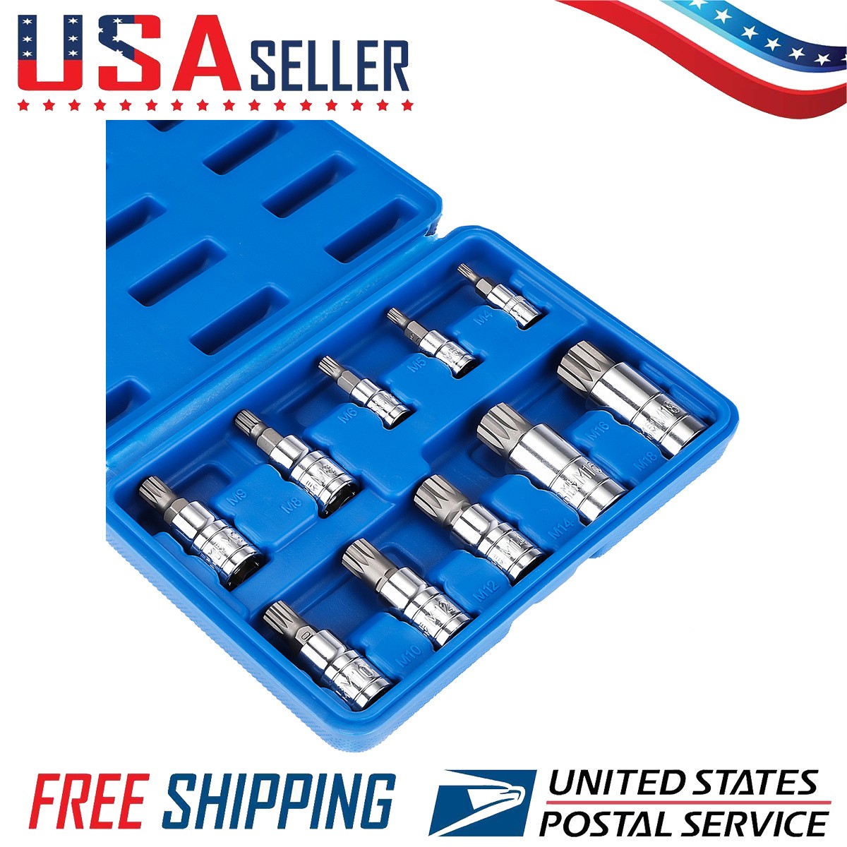 triple square spline 12 Point Spline for bmw mercedes tools Triple Square Socket
