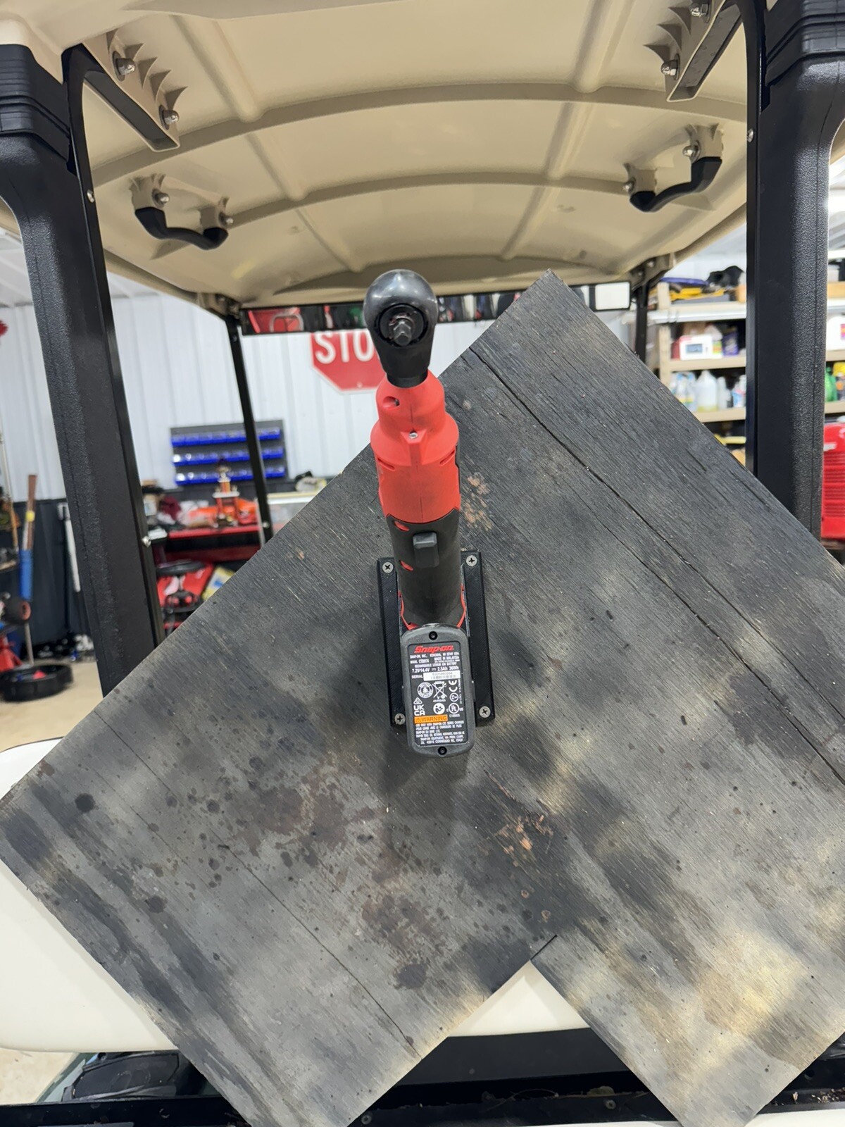 Snap On 14.4 Tool / Battery Holder Wall Mount 3d Printed