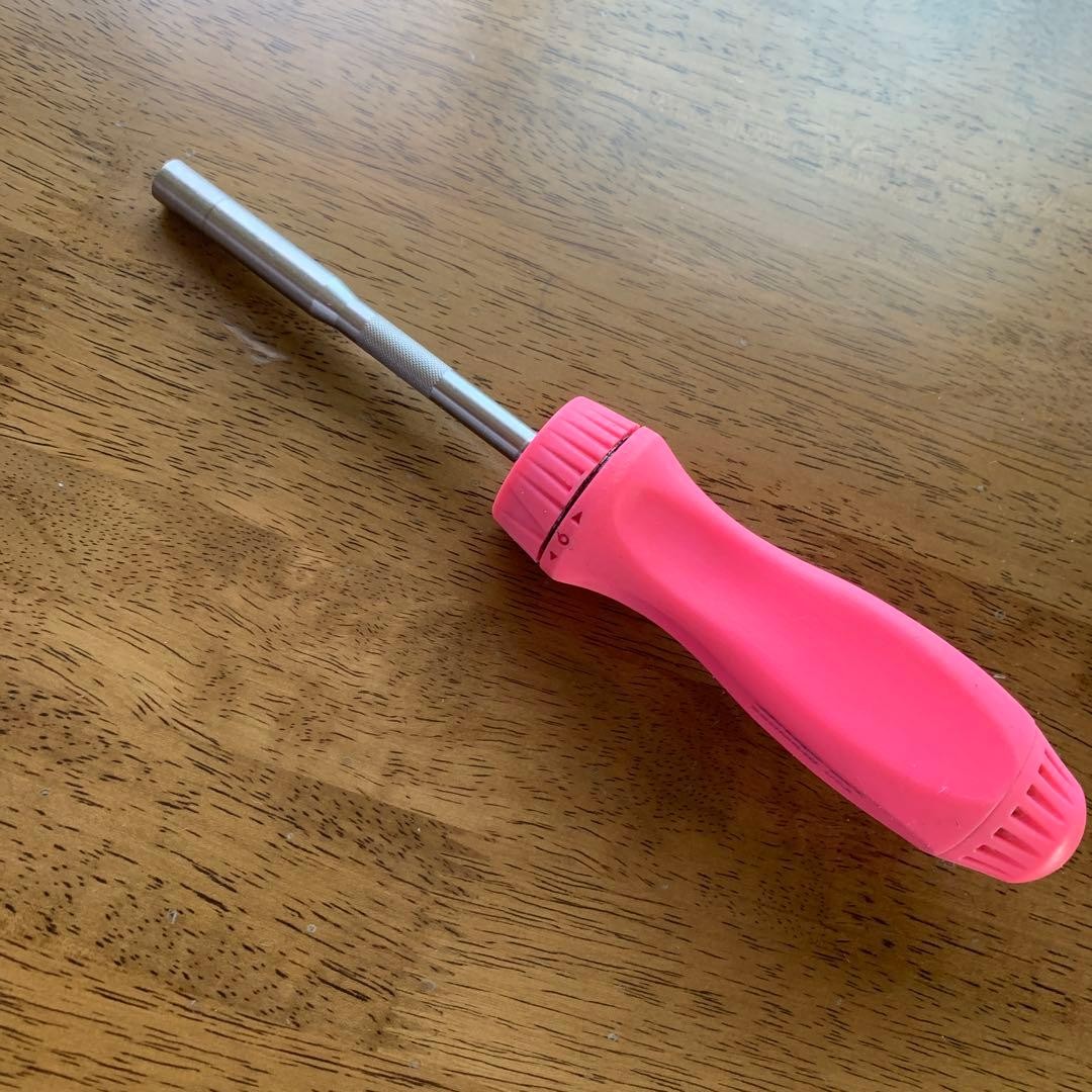 Snap-on SSDMR4B Ratchet Screwdriver PINK W/BITS