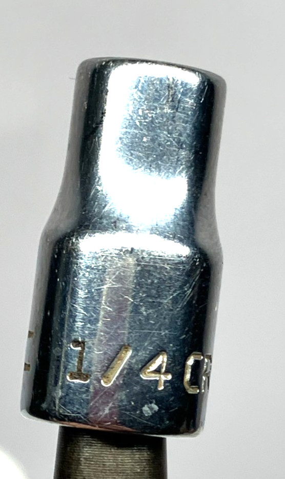 Craftsman 43601 1/4″ Inch 12 Pt Point 1/4″ Drive Socket G Series USA