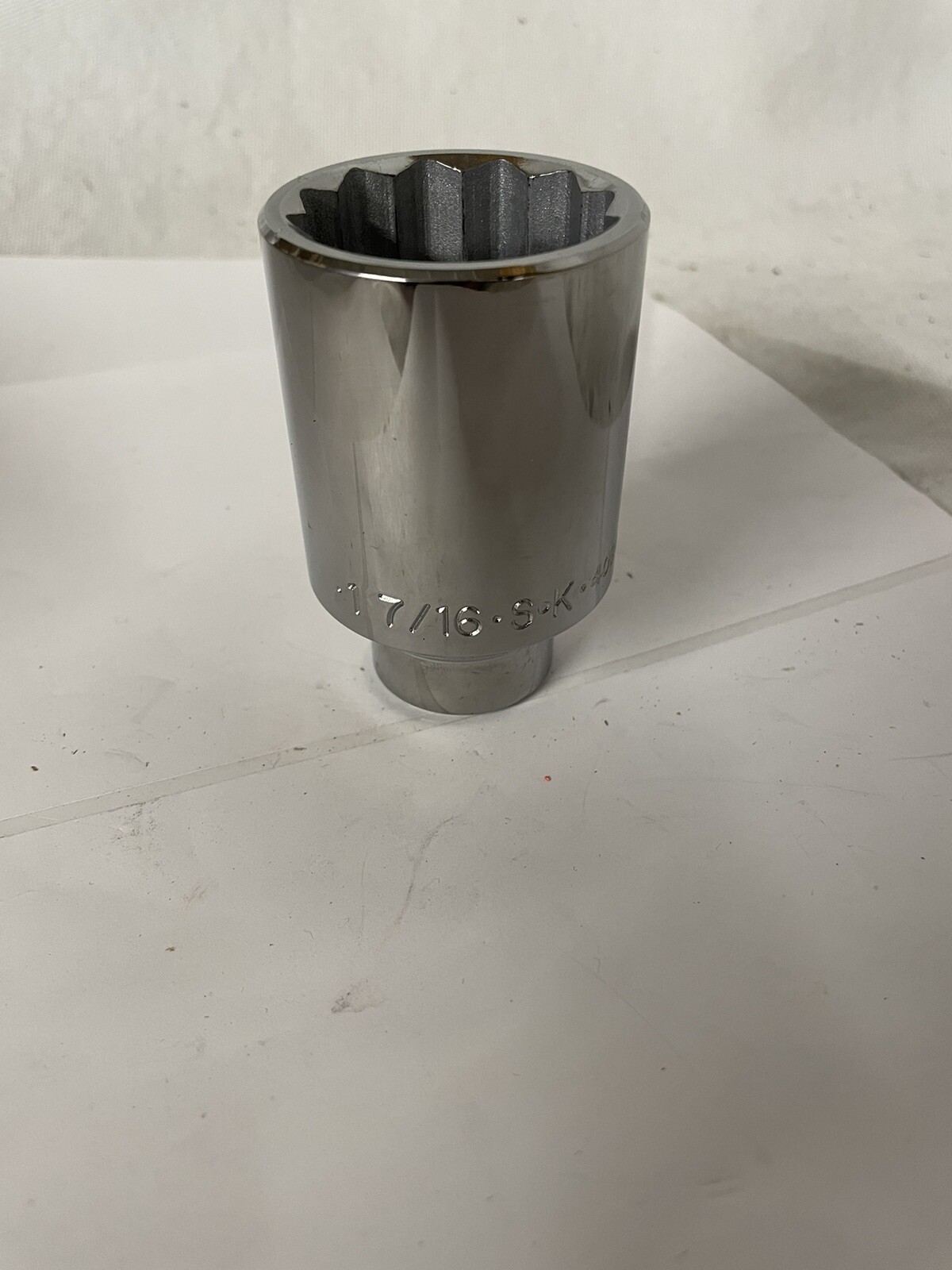 SK Tools 40846 1-7/16” 12 Point 1/2” Drive Chrome Socket USA