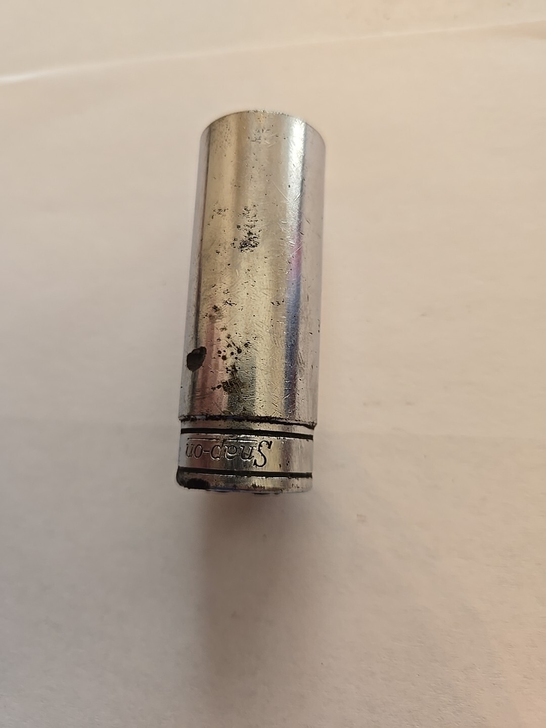 Snap On 3/8″ Drive 3/4″ 6PT SAE Deep Chrome Socket Worn SFS241