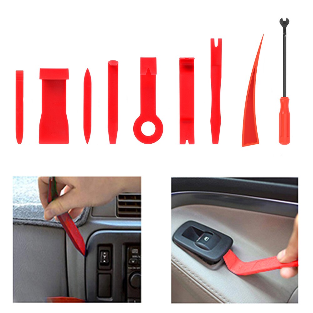 33Pcs Emergency Auto Tool Window-Car Door Entry Latching Universal Repair Kit US