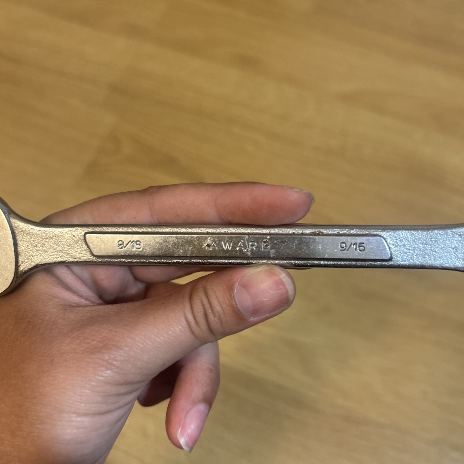 AWARD 9/16″ COMBINATION WRENCH open end x 12 POINT