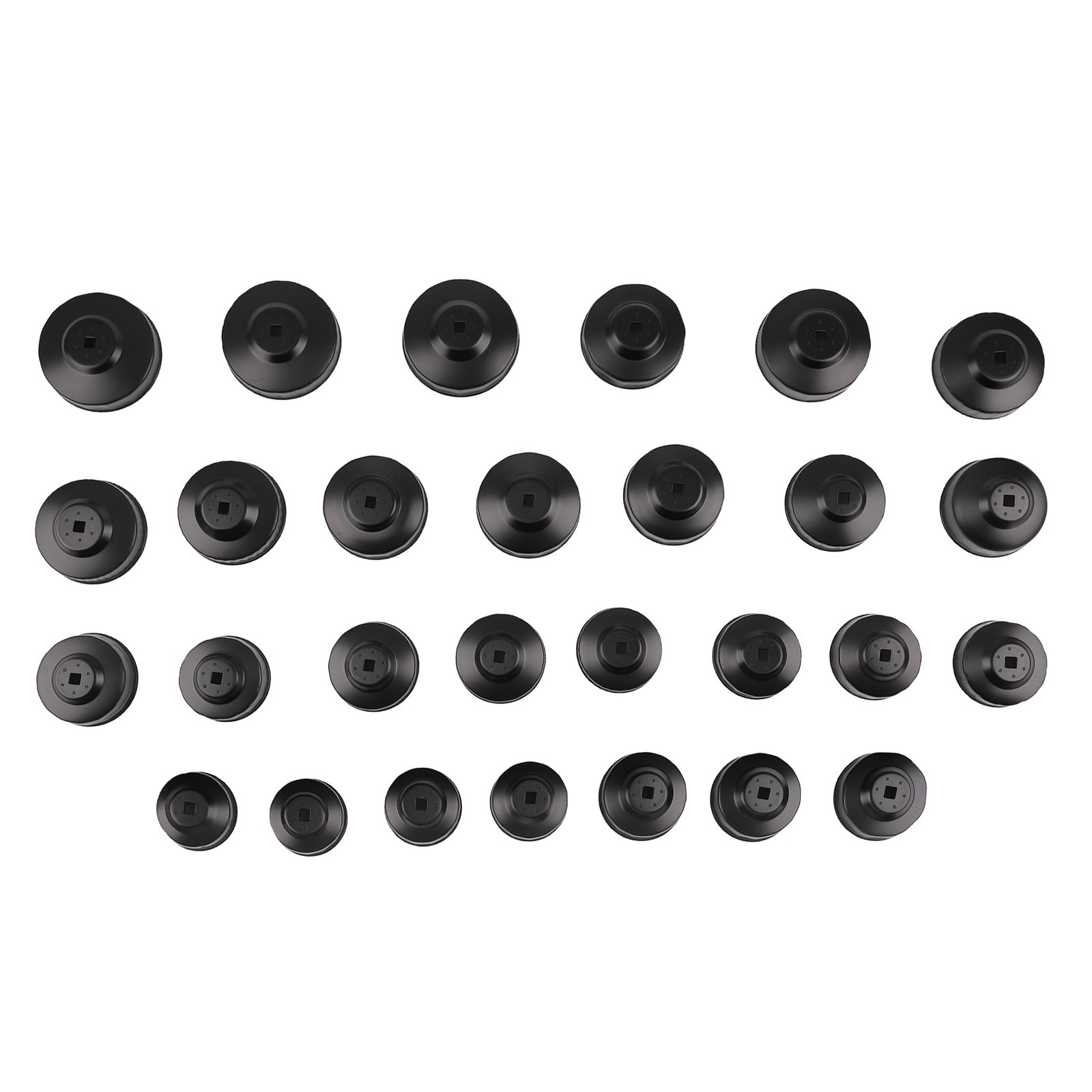 30pc Oil Filter Socket Kit for Auto Service Tool Set 65-120mm with Case