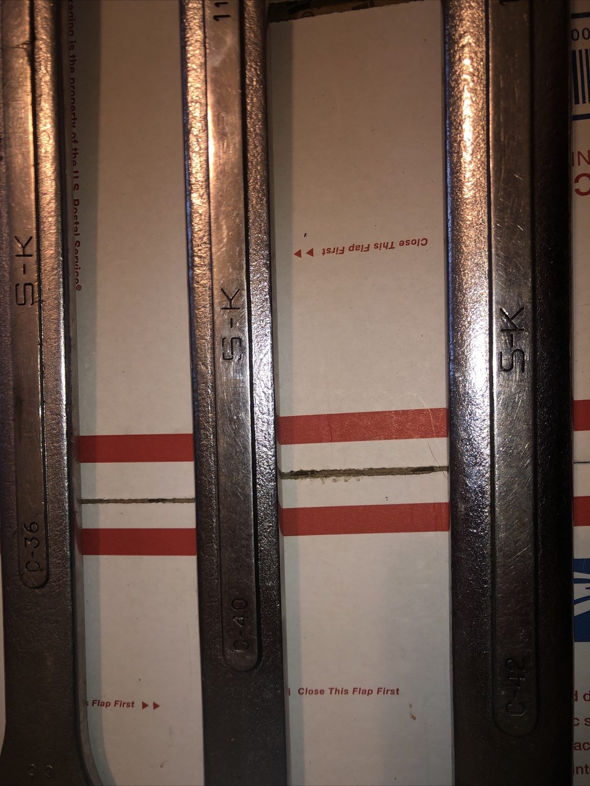 SK Jumbo Combo Wrench Set C-48, C-46, C-44, C-42, C-40, C-36, C-34, C-32 1”-1.5”