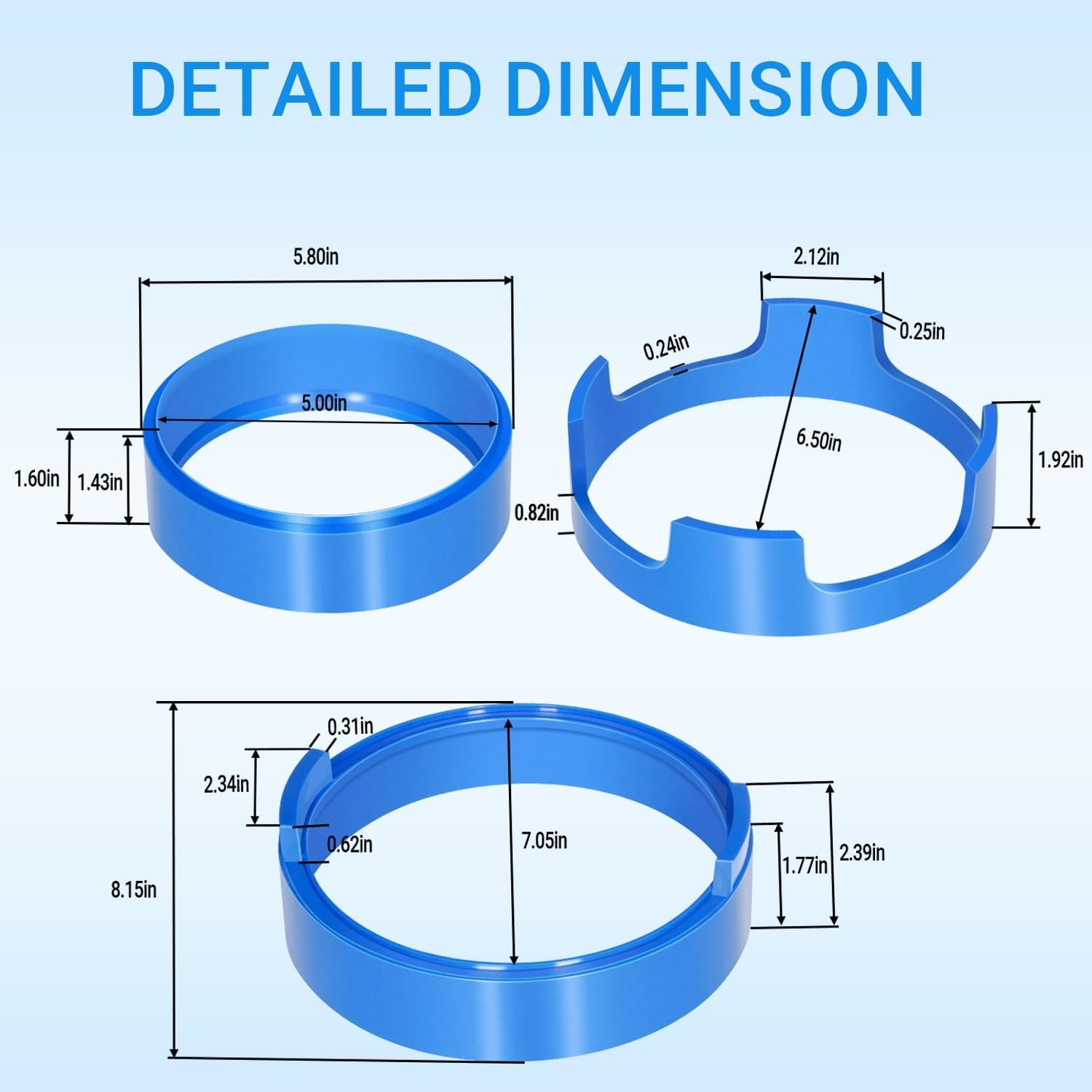 For Ford 10R80 Transmission Piston Compressor Tool & Snap Ring Removal Kit