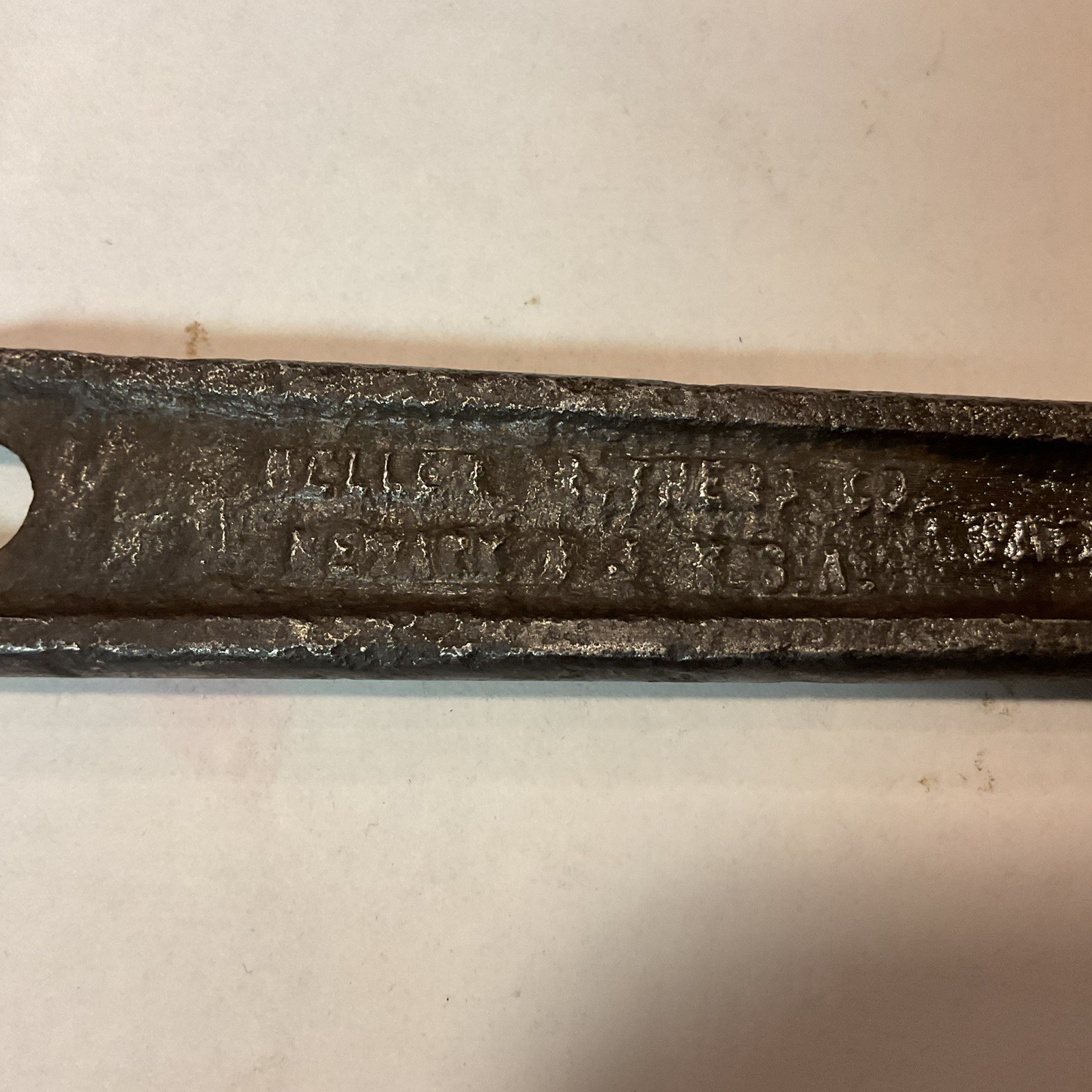 Vintage Heller Bros 6 “ MASTERENCH.. Used , Good Spring