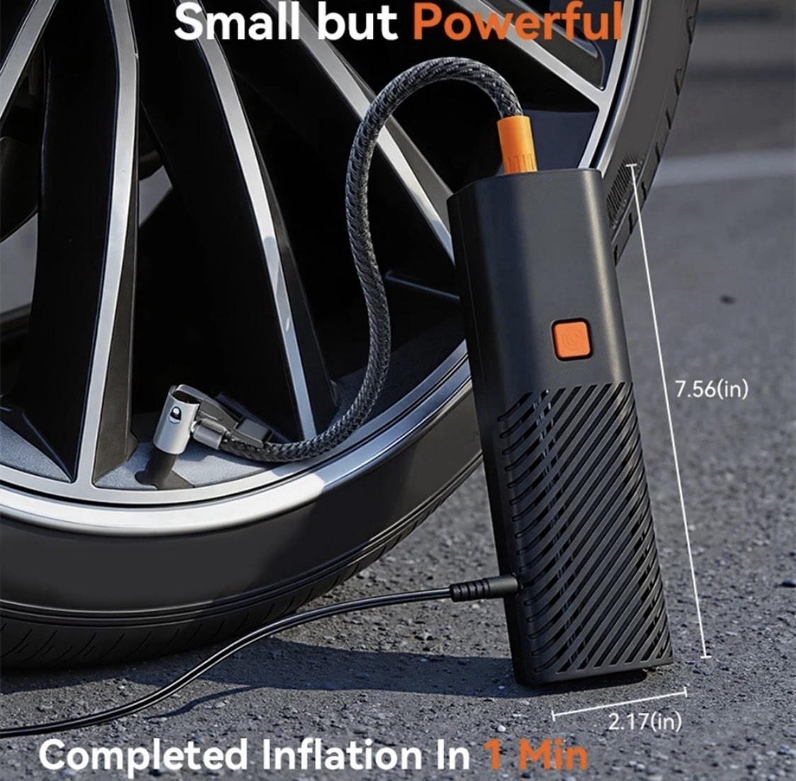 Portable Electric Car Air Pump High Pressure Tire Inflator with Digital Display