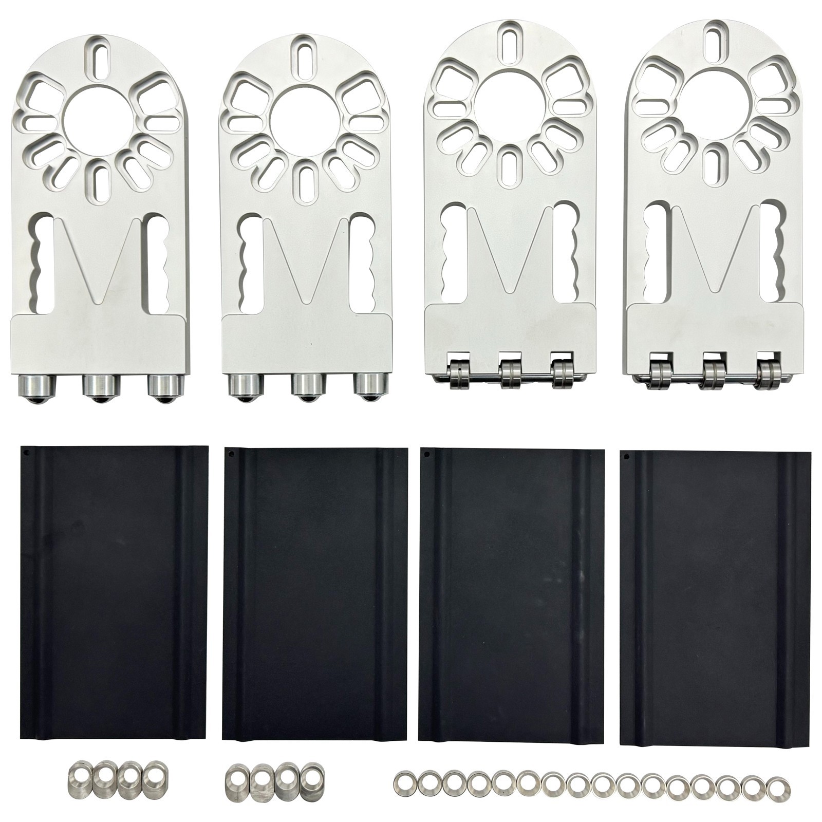 4Pcs Automotive Chassis Stress Relief Tool Kit 4/5/6 Hole Bushing Reset Tool