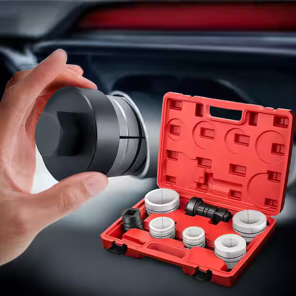 Exhaust Pipe Stretcher Kit 1-5/8 in. to 4-1/4 in. Exhaust Pipe Expander Kit 7 Pc