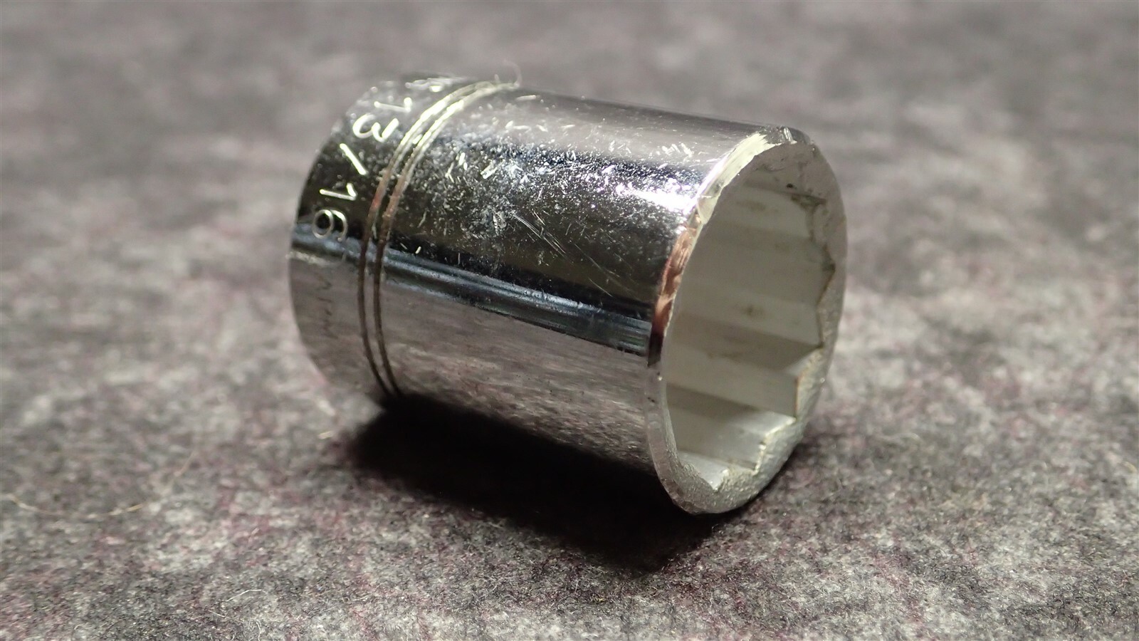 ARMSTRONG 3/8″ Drive, 13/16″ Standard Hand Socket, 12 Pts Chrome 11-126 BN101
