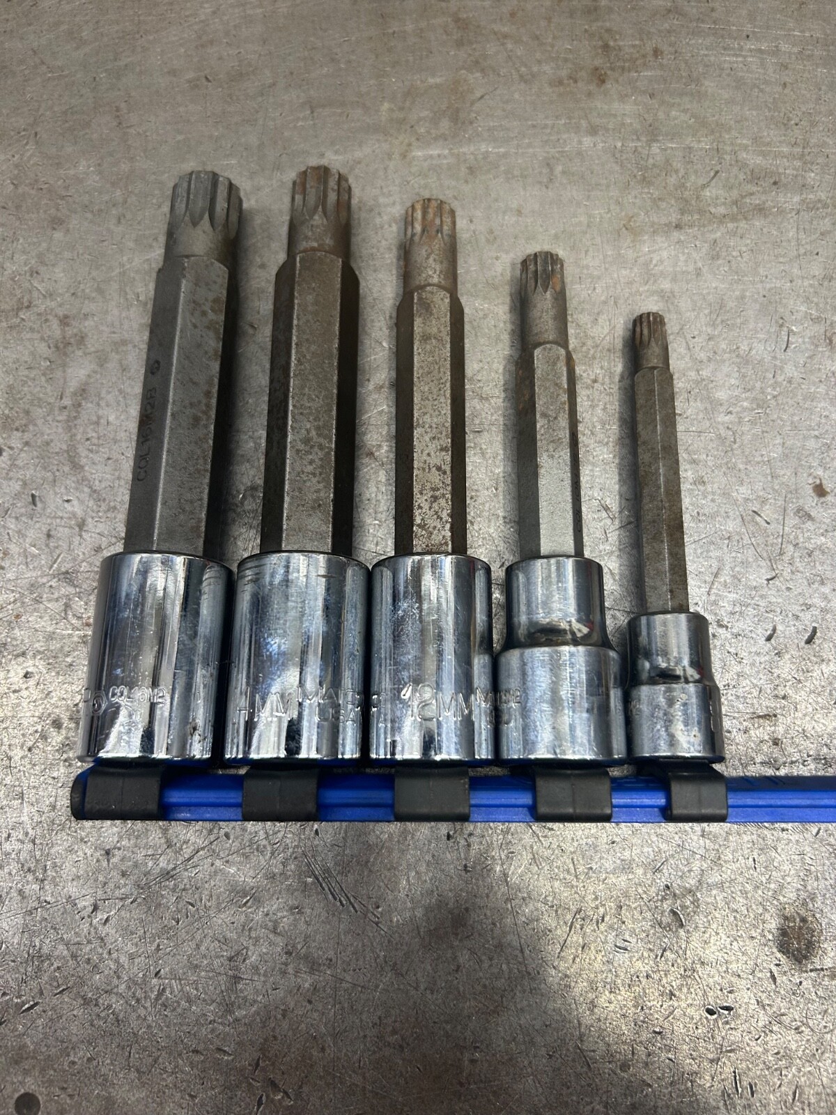 Matco XHSRBRTBS Metric Triple Square driver 6 pc set