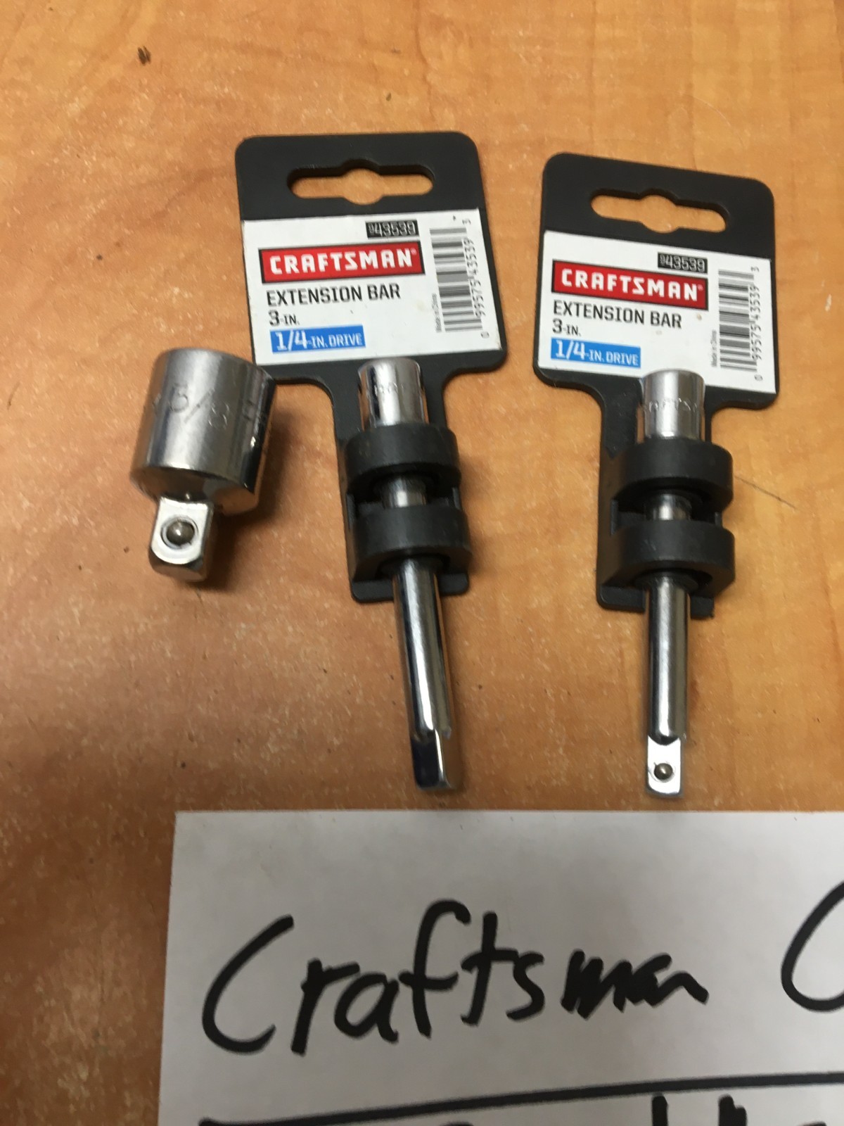 Craftsman Socket 1/4 3/8 Drive Lot of 10 SAE Metric sockets extensions torx