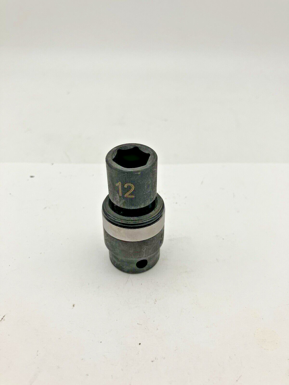 Genius Tools 380012M 3/8″ Drive 12mm Swivel Impact Socket