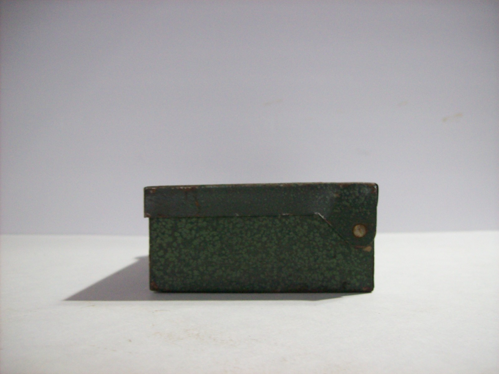 EMPTY Vintage S-K Tools Green Metal Socket Set Case Box, 11″L x 4″ W x 1.75″ T