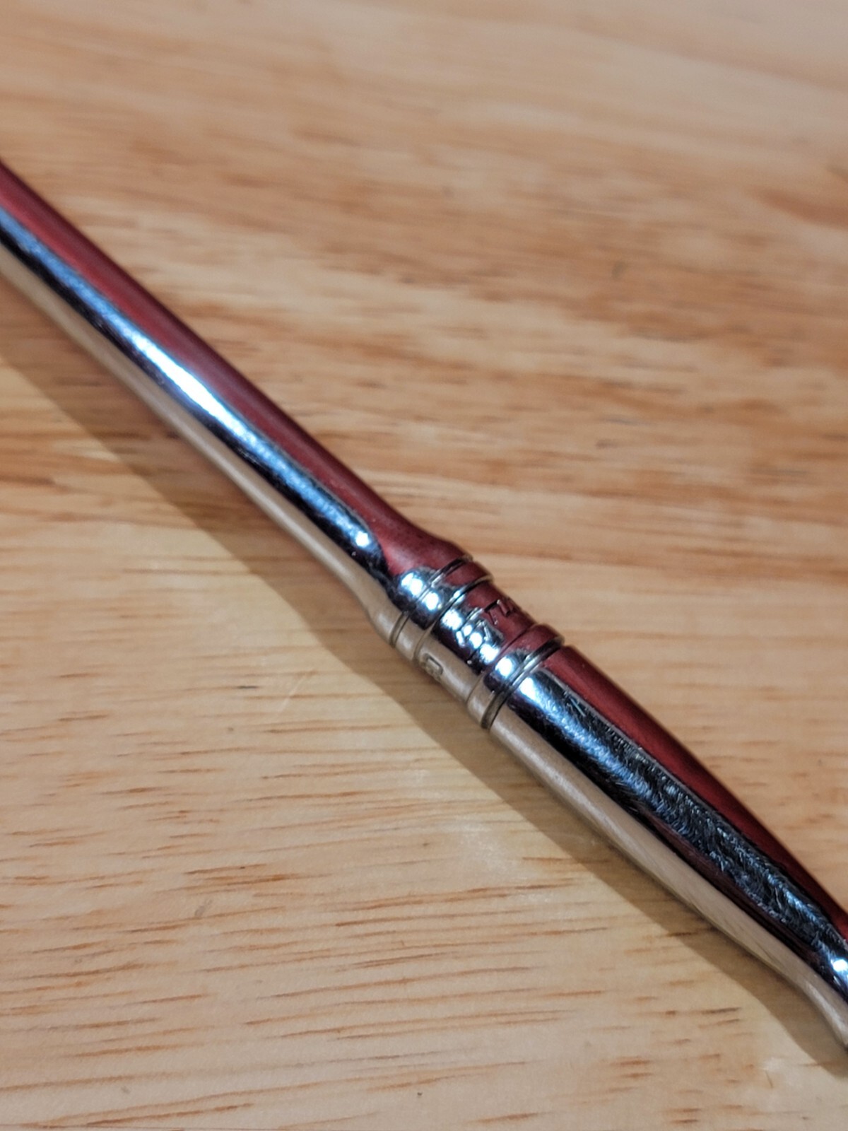 Snap-on Tools 1/4″ Drive Long Handle Ratchet TML830 6.5″ Long USA