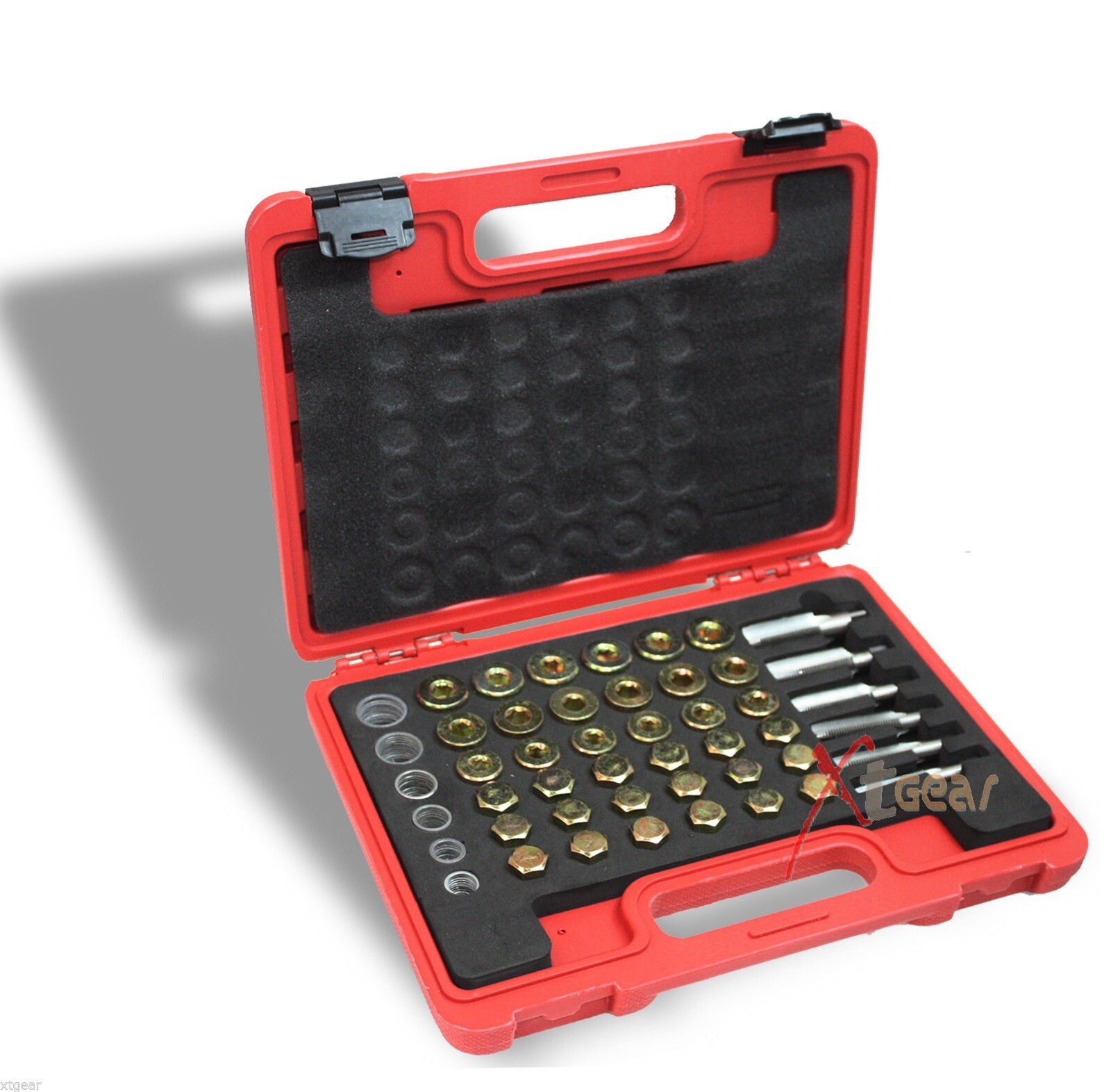 114PC Oil Drain Sump Plug Key & Tap Thread Repair Kit replace new oil drain Plug