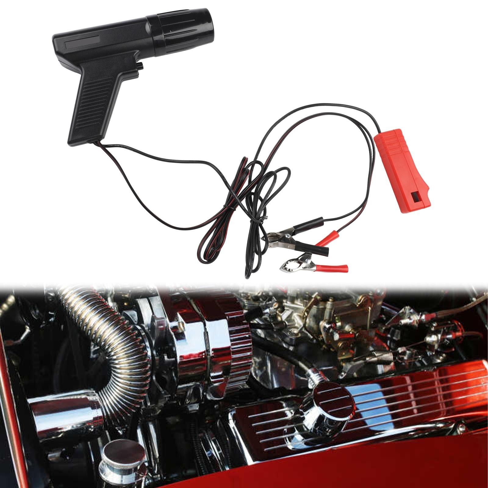 Digital Ignition Timing Light for Vehicle Engines 12V Quick Detection Tool